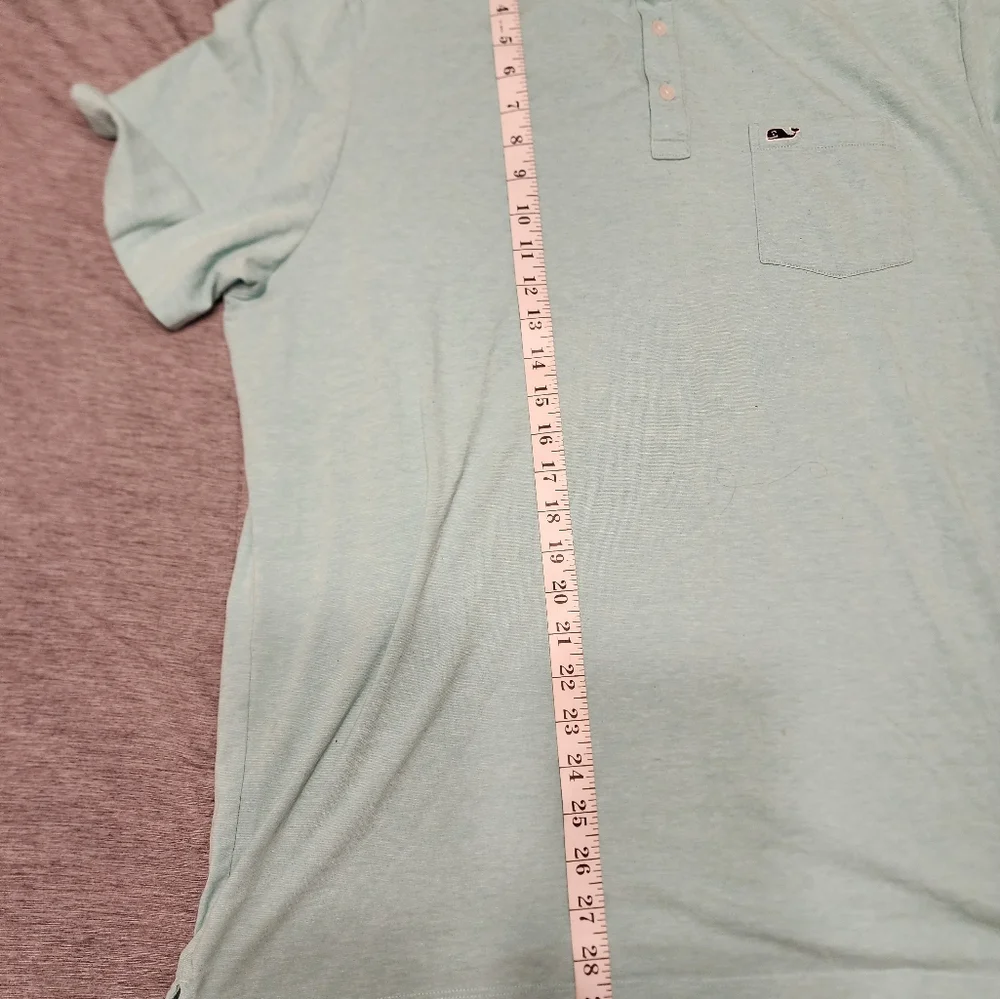 Men's Vineyard Vines Polo Xl Light Blue - Picture 6 of 12